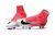 Chuteira Nike Mercurial Branca e Rosa Vapor 2016 Cano Alto - Itabuna Chuteiras