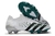 Chuteira Adidas Predator Freak .1 Low Branca e Verde FG Campo