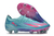 Chuteira Adidas X CRAZYFAST Trava Mista Azul e Rosa Messi.1 "Miami Vice"