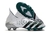 Chuteira Adidas Predator Freak .1 Low Branca e Verde Cano Alto FG Campo