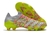 Chuteira Adidas Predator Freak .1 Low Verde Colorida Cano Alto FG Campo