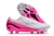 Chuteira Adidas X SpeedPortal.1 Branca e Rosa Trava Mista