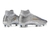 Chuteira Nike Zoom Mercurial Vapor 15 Elite Prata Cano Alto Campo na internet