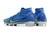 Chuteira Nike Zoom Mercurial Vapor 15 Elite Azul Cano Alto Campo na internet