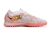 Chuteira Society Nike Mercurial AirZoom Branca e Laranja - comprar online