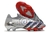 Chuteira Adidas Predator Freak .1 Low FG Prata Campo