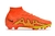 Chuteira Nike Zoom Mercurial Vapor 15 Elite Laranja Cano Alto Campo - comprar online