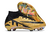 Chuteira Nike Zoom Mercurial Vapor 15 Elite Campo Dourada