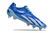 Chuteira Adidas X Crazylight Trava Mista Branca Azul - comprar online