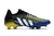 Chuteira Adidas Predator Freak Cano Alto .1 Low FG Preta, Azul e Amarela Campo - comprar online