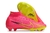 Chuteira Nike Zoom Mercurial Vapor 15 Elite Rosa Cano Alto Campo