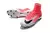 Chuteira Nike Mercurial Branca e Rosa Vapor 2016 Cano Alto - loja online