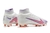 Chuteira Nike Zoom Mercurial Vapor 15 Elite Branca Cano Alto Campo na internet