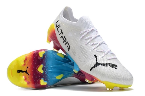 Puma ultra ホワイト/ピンク/イエロー 27.5 Puma Ultra 5