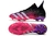 Chuteira Adidas Predator Freak .1 Low FG Rosa, Lilás e Preta Cano Alto Campo - Itabuna Chuteiras