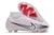 Chuteira Nike Zoom Mercurial Vapor 15 Elite Cano Branca Alto Campo