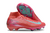 Chuteira Nike AirZoom Mercurial 16 Elite Campo Cano Alto Vermelha