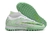 Chuteira Society Nike Mercurial AirZoom Branca e Verde