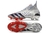 Chuteira Adidas Predator Freak .1 Low FG Prata Cano Alto Campo - Itabuna Chuteiras