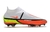 Chuteira Nike Phantom GT2 Elite Branca e Vermelha Cano Alto Campo - comprar online