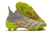 Chuteira Adidas Predator Freak .1 Low Verde Colorida Cano Alto FG Campo