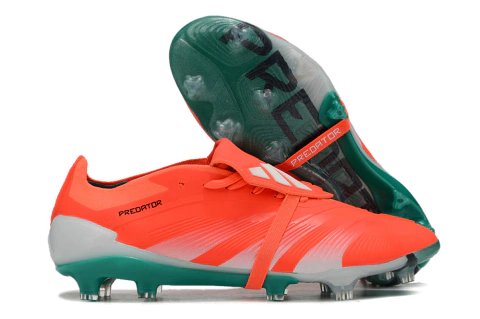 Chuteira Predator Elite Foldover Tongue Campo Vermelha