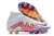 Chuteira Nike Zoom Mercurial Vapor 15 Elite Branca Cano Alto Campo