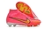 Chuteira Nike Zoom Mercurial Vapor 15 Elite Rosa Cano Alto Campo