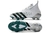 Chuteira Adidas Predator Freak .1 Low Branca e Verde Cano Alto FG Campo - Itabuna Chuteiras