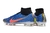 Chuteira Nike Zoom Mercurial Vapor 15 Elite Azul Cano Alto Campo na internet