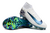 Chuteira Nike AirZoom Mercurial 16 Elite Campo Cano Alto Branco - Itabuna Chuteiras