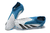 Chuteira Adidas Predator Accuracy Campo Branca e Azul - Itabuna Chuteiras