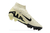 Chuteira Nike Zoom Mercurial Vapor 15 Elite Cano Alto Campo Branca - comprar online