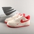 Tênis Nike Air Force 1' 07 Low Branco com Vermelho