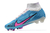 Chuteira Nike Zoom Mercurial Vapor 15 Elite Cano Alto Campo Azul na internet