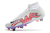 Chuteira Nike Mercurial Air Zoom 9 Elite SG-PRO Trava Mista Branca na internet