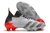 Chuteira Adidas Predator Freak .1 Low Branca Cano Alto FG Campo