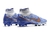 Imagem do Chuteira Nike Zoom Mercurial Vapor 15 Elite Azul e Branca Cano Alto Campo