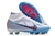 Chuteira Nike Zoom Mercurial Vapor 15 Elite Branca Cano Alto Campo