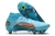 Chuteira Nike Mercurial Superfly 8 Elite SG-PRO Azul Trava Mista