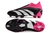 Chuteira Adidas Predator Accuracy Preta com Rosa Campo - Itabuna Chuteiras