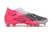 Chuteira Predator Edge.1 Campo Branca com Rosa - comprar online