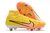 Chuteira Nike Mercurial Air Zoom 9 Elite SG-PRO Amarela Trava Mista