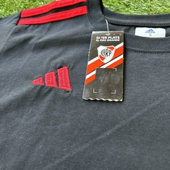REMERA DE CONCENTRACION - RIVER PLATE - NEGRO - camisetasEFP