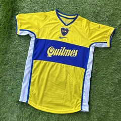 CAMISETA RETRO - BOCA JUNIORS 2001 - ALTERNATIVA - RIQUELME - comprar online