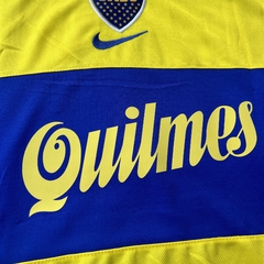 CAMISETA RETRO - BOCA JUNIORS 2001 - ALTERNATIVA - RIQUELME - tienda online