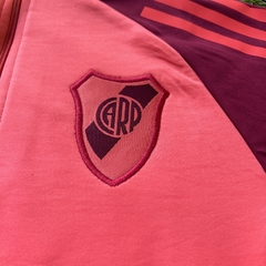 BUZO MEDIO CIERRE - RIVER PLATE 2025 - SALMON - camisetasEFP