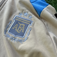 BUZO MEDIO CIERRE - AFA 2024 - DORADO - camisetasEFP