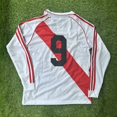 CAMISETA RETRO - RIVER PLATE 1986 - MANGA LARGA - tienda online