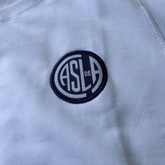 BUZO CASUAL - SAN LORENZO 2025 - BLANCO - tienda online